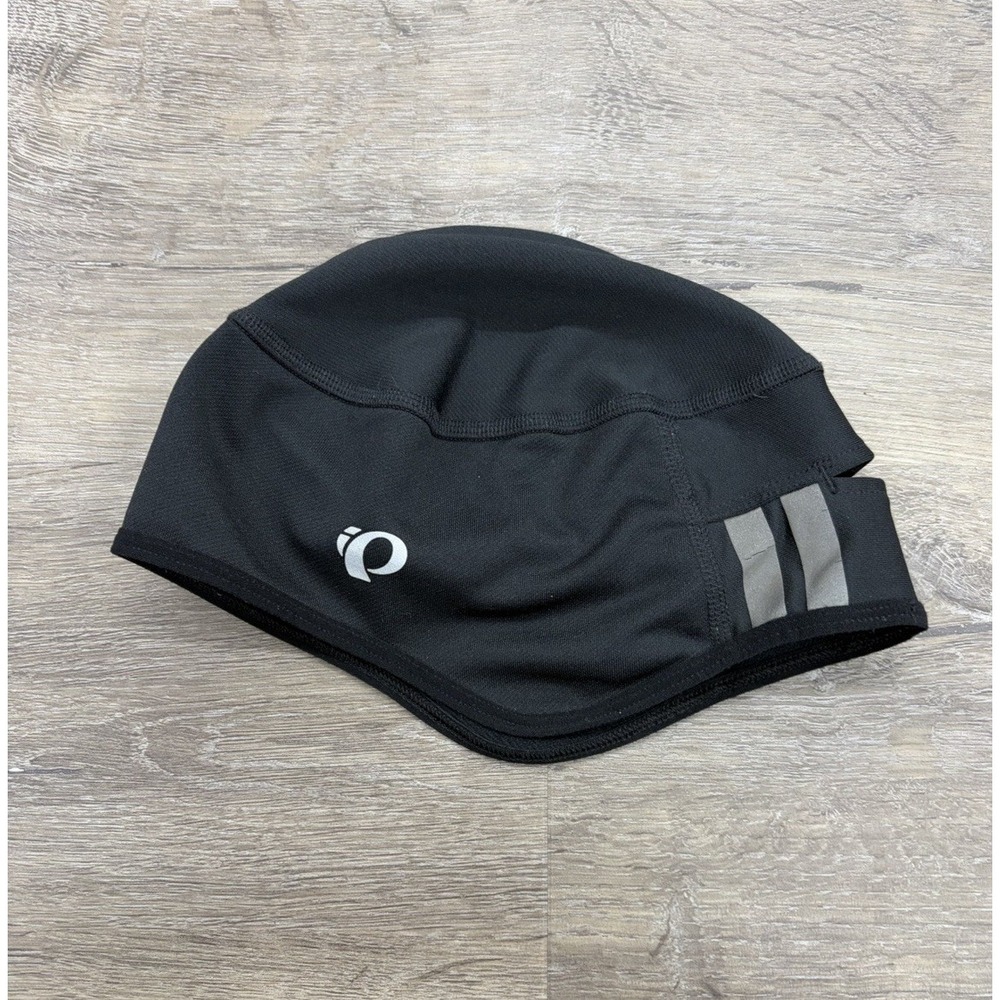 Pearl Izumi Cycling Barrier Skull Cap Helmet Liner Black Winter Cap One Size